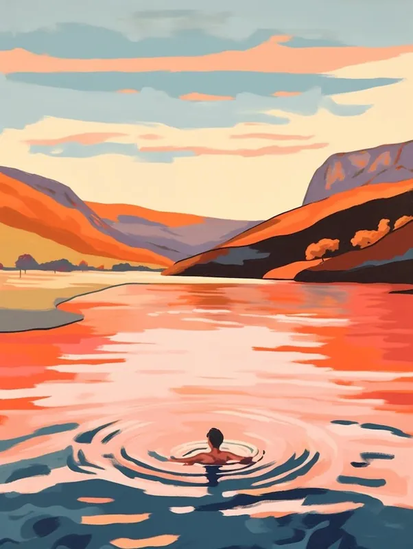 Price Cut Wild Swimming At Malham Tarn Yorkshire 1