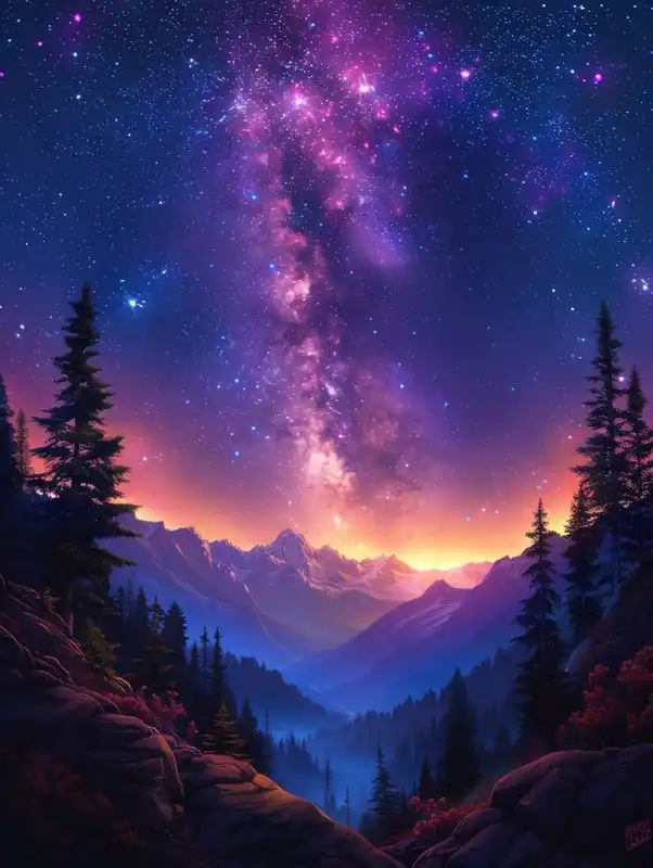 Price Cut Milky Night Sky
