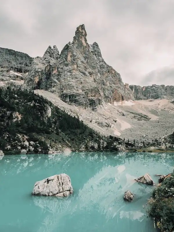 Grab Now Blue Alpine Lake