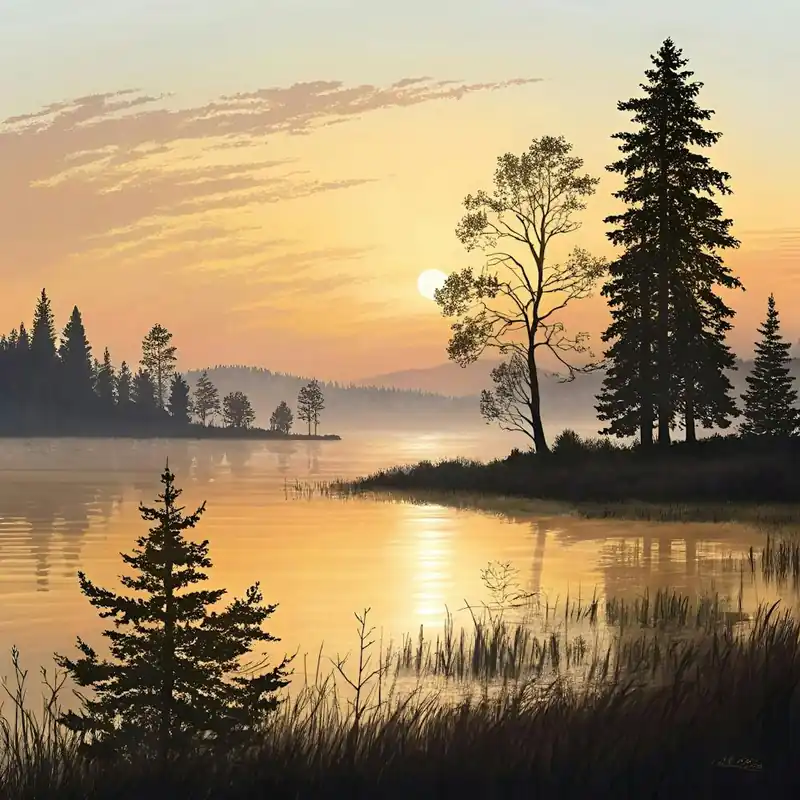 Weekend Sale Sunset By The Lake 10