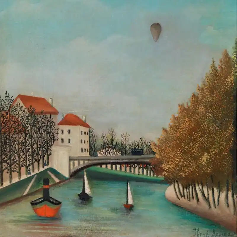 Study For View Of The Pont De Sèvres, Henri Rousseau Original