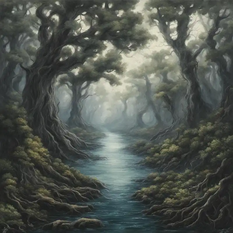 River In The Forest Fast Shipping
