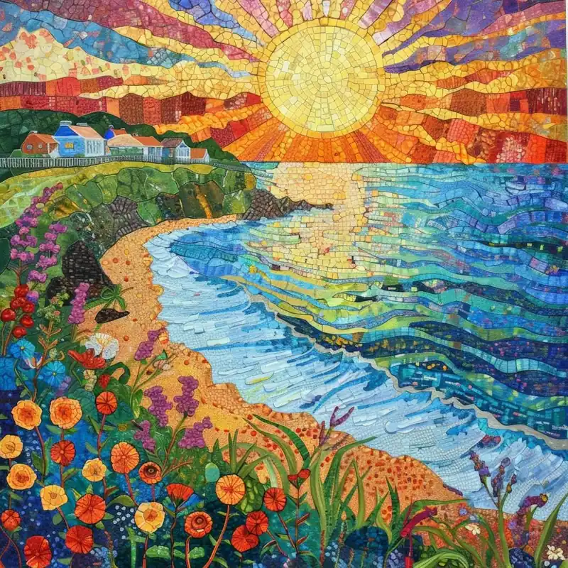Sunset On The Beach 10 Wholesale