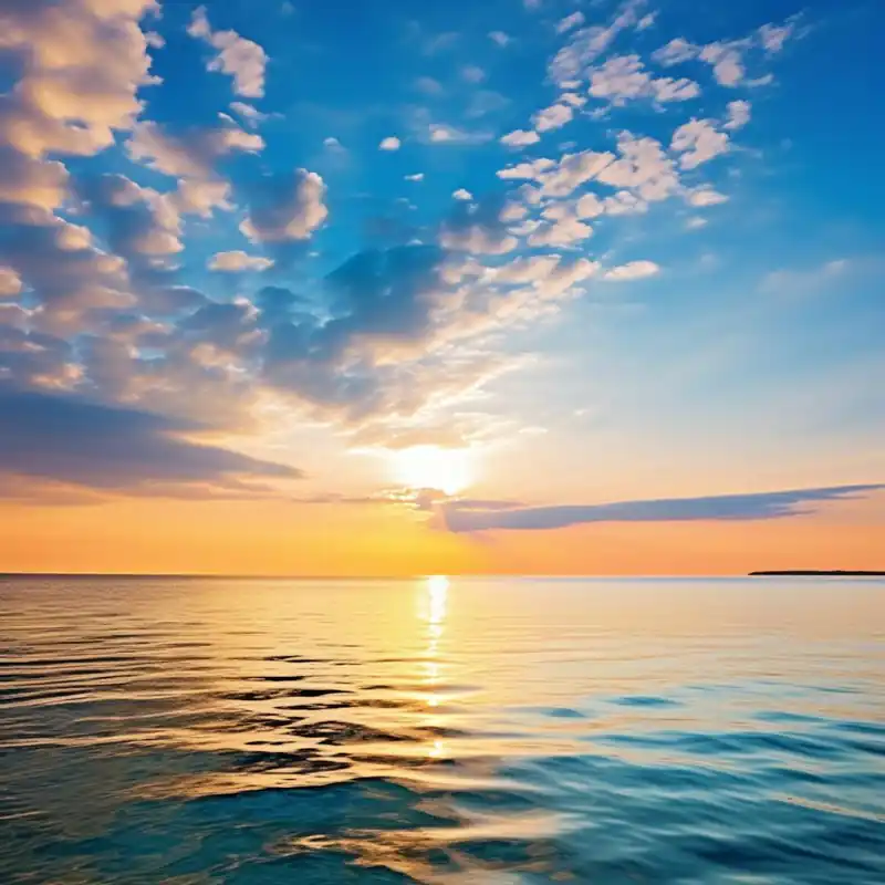 Sunset Over The Sea Best Choice