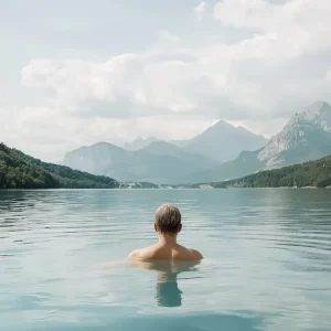 Swimming In A Tranquil Lake Brand New