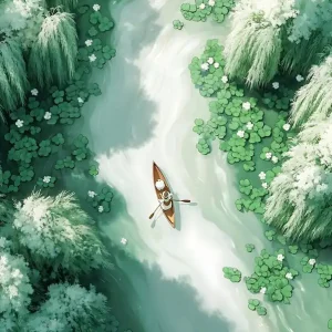 Stunning Rowboat on the River 8 Editor’s Pick