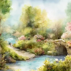 Watercolour Painting 1 Crafted