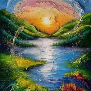 Sunset At The Lake 3 Place Order