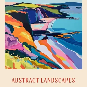 Trusted Brand Colourful Abstract Pembrokeshire Coast National Park Wales 4 Poster