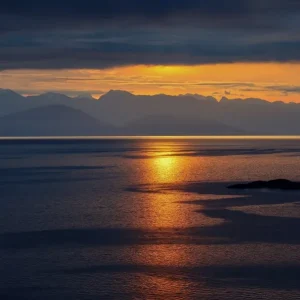 Sunset Over Loch Ryan Weekend Sale