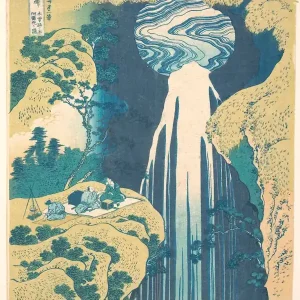 The Amida Falls In The Far Reaches Of The Kisokaidō Road , Katsushika Hokusai Get Yours