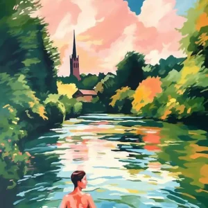 Wild Swimming At River Wensum Norfolk 3 Luxury