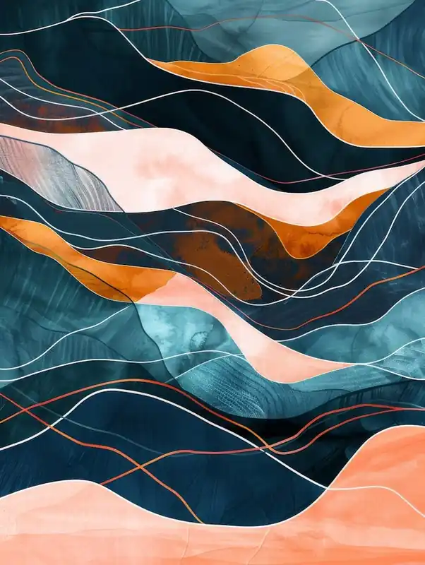 Viral Abstract Painting 358