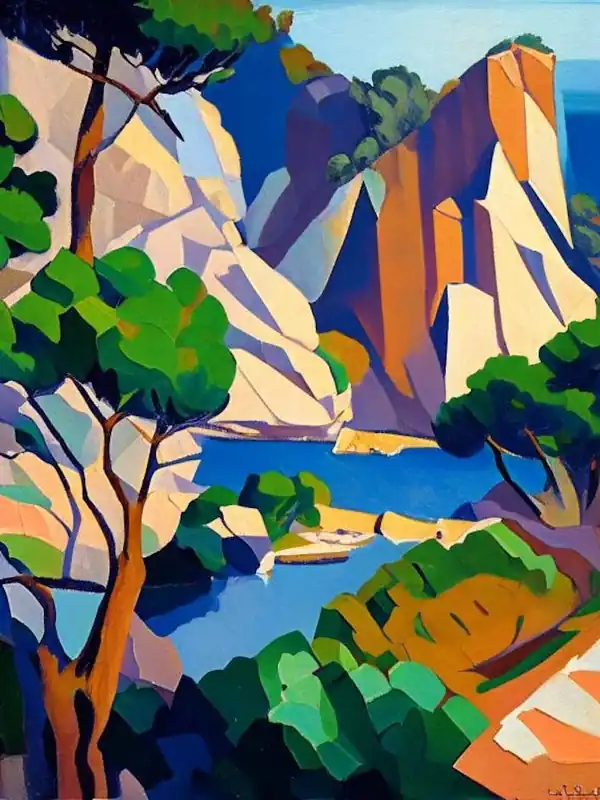 Trusted Brand Calanques National Park France Cubo Futuristic