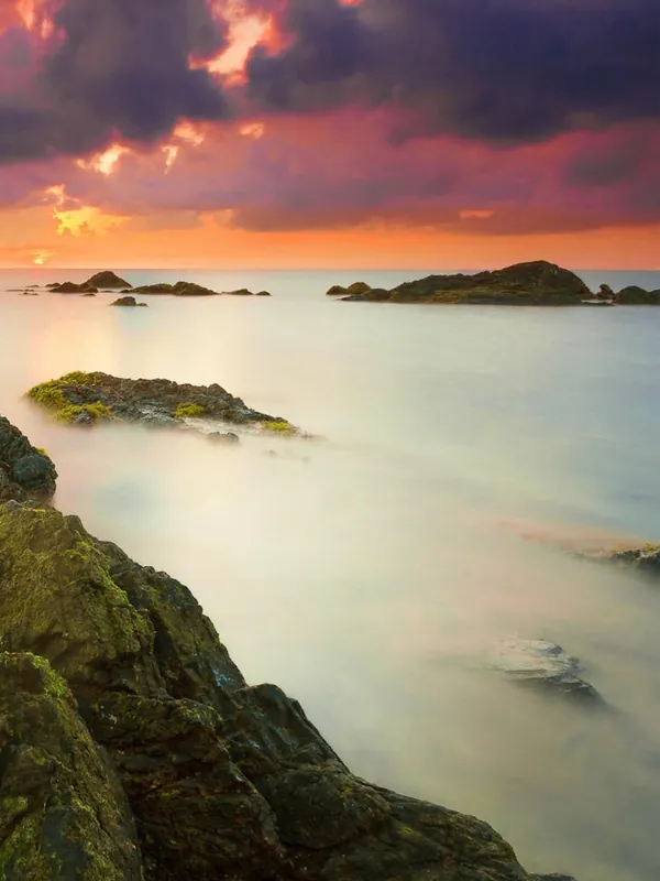 Markdown Sunset At The Beach 10