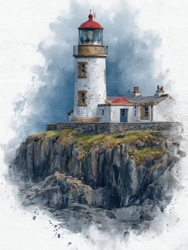Brand New Aihrgdesign Isolated Watercolor Painting Of European Lighthou 34a4e0df A5ca 47b0 Bd9d 592df385ce11 2