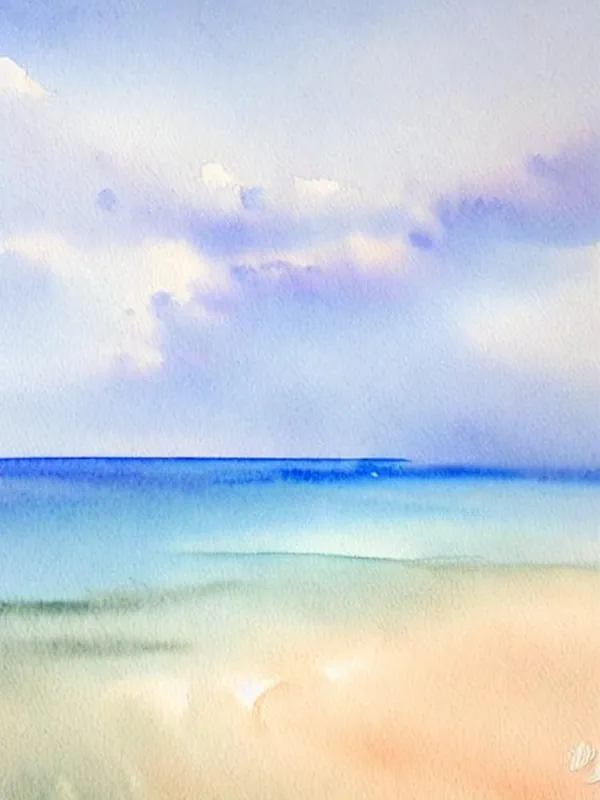 Price Drop Porto Katsiki 3, Lefkada, Greece Watercolour