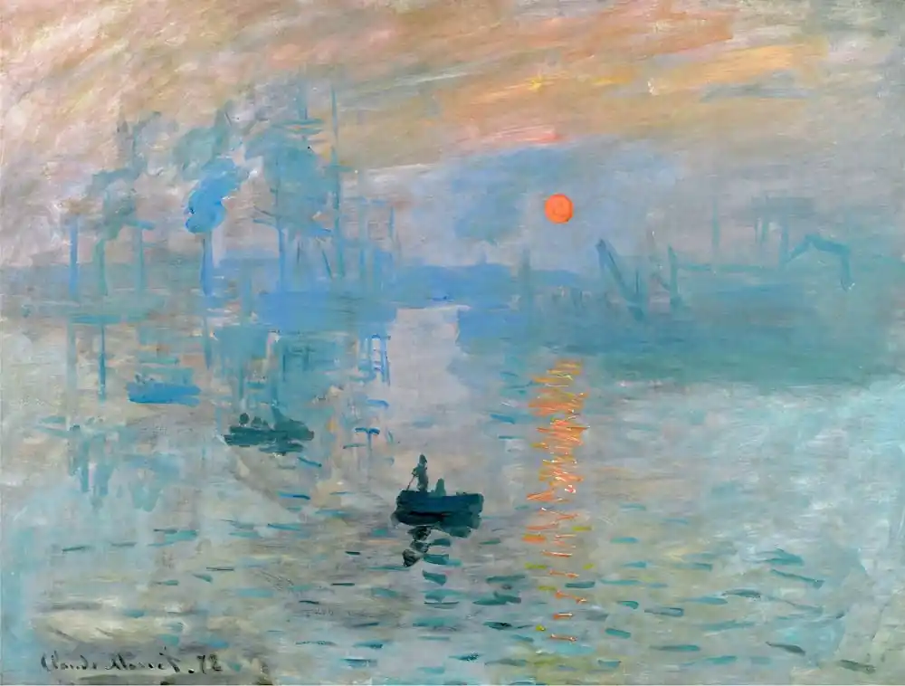 Order Now Claude Monet - Sunrise Over The Seine