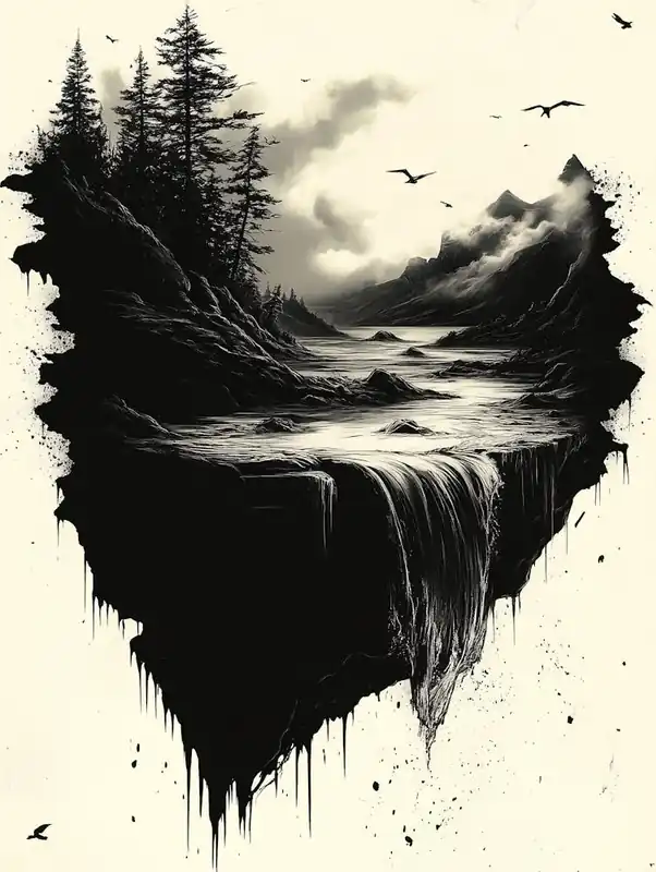Brand New Waterfall