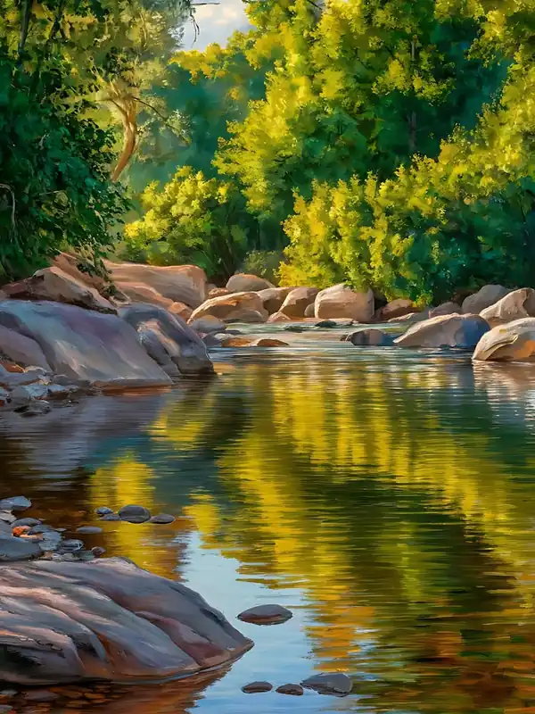 River Reflection Mega Sale