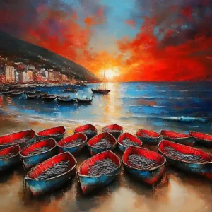 Warranty Included Boats At Sunset 1