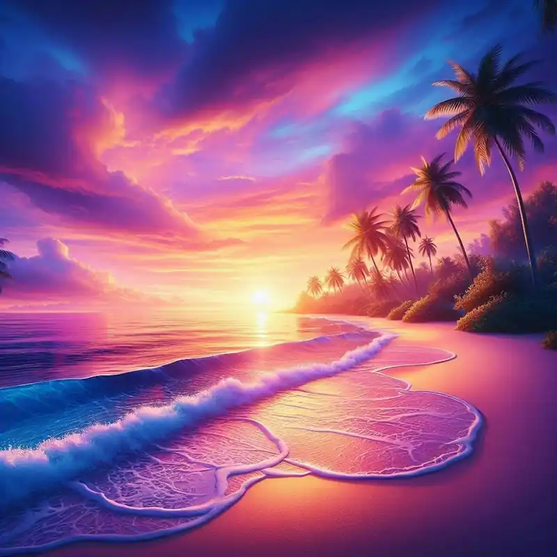 Sunset At The Beach 4 Mega Sale