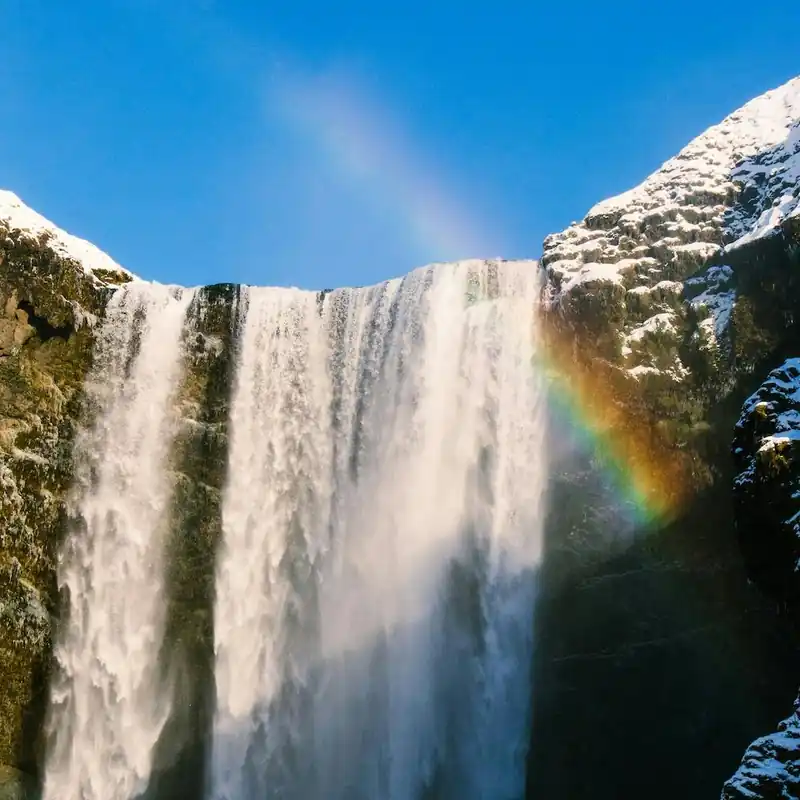 Skogafoss Waterfall, Iceland Fast Shipping