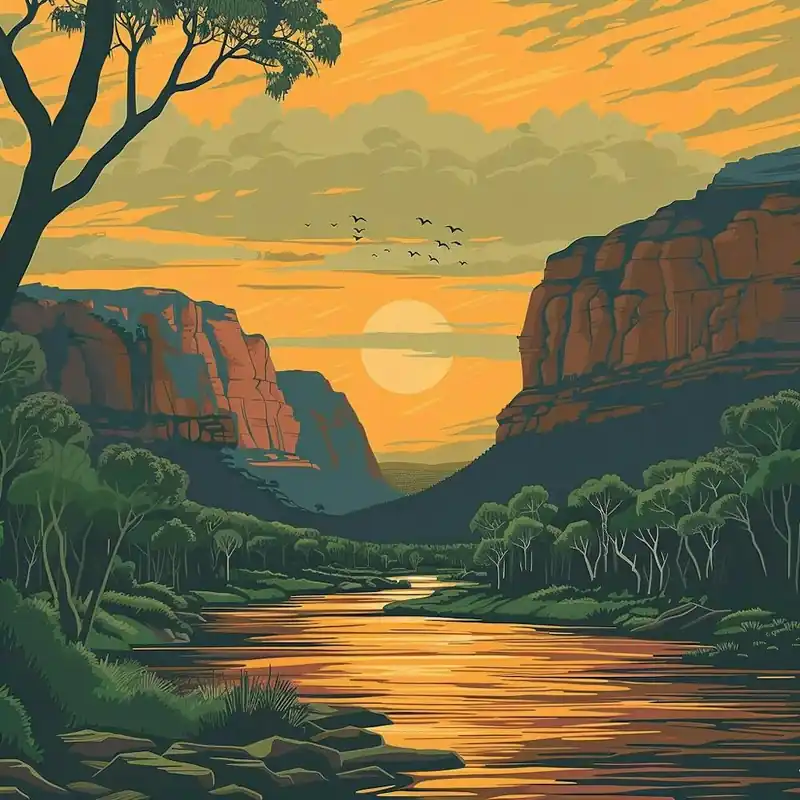 Sunset In The Grand Canyon Popular