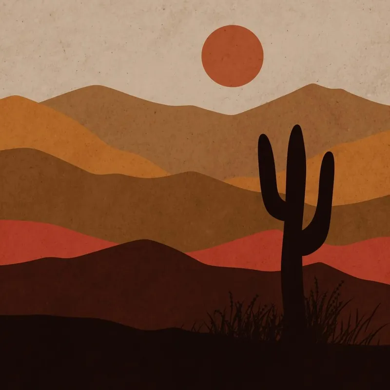 Limited Offer Sunset In The Desert 4