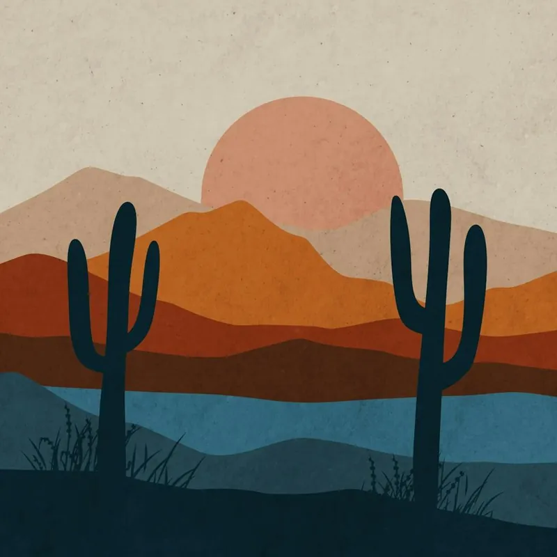 Cactus Desert 1 Super Sale
