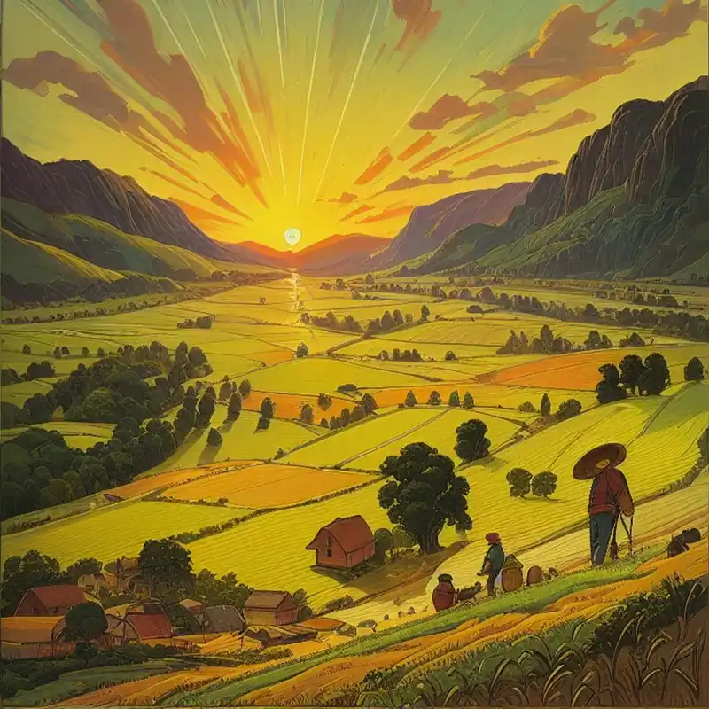 Sunset In The Valley Wholesale