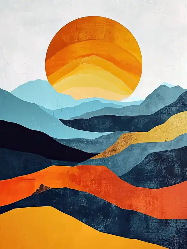 Sunset Minimalism New Arrival