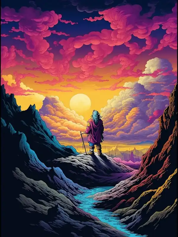 Sale Man On The Mountain