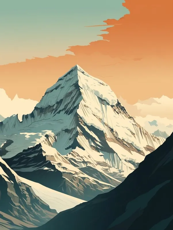 Next Day Delivery Mount Everest 2 Hiking Trail Landscape