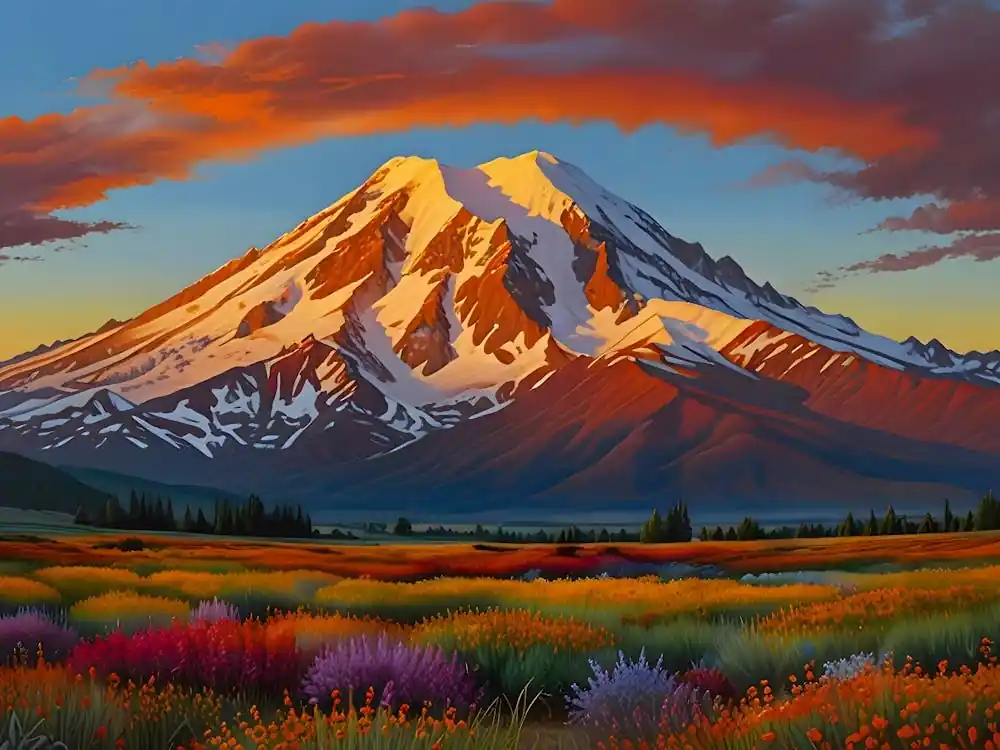 Crimson Clouds over the Valley Deal