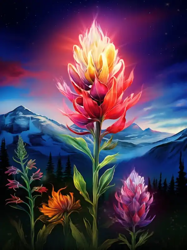 Indian Paintbrush Wildflower(3) Get Yours