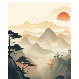 Worldwide Shipping Kumano Kodo Japan 1 Hiking Trail Landscape Poster