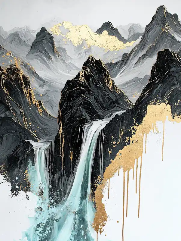 Best Price Lhotse Glimmer Textured Abstraction