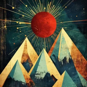 Sunrise Over The Mountains 6 Buy Online