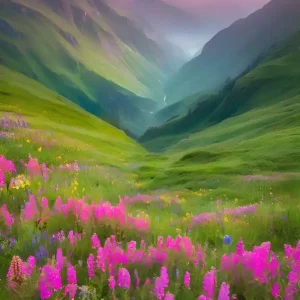 Wildflowers In The Mountains 1 Handmade