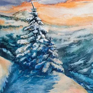 Trees On The Slope Of The Mountain Must Have