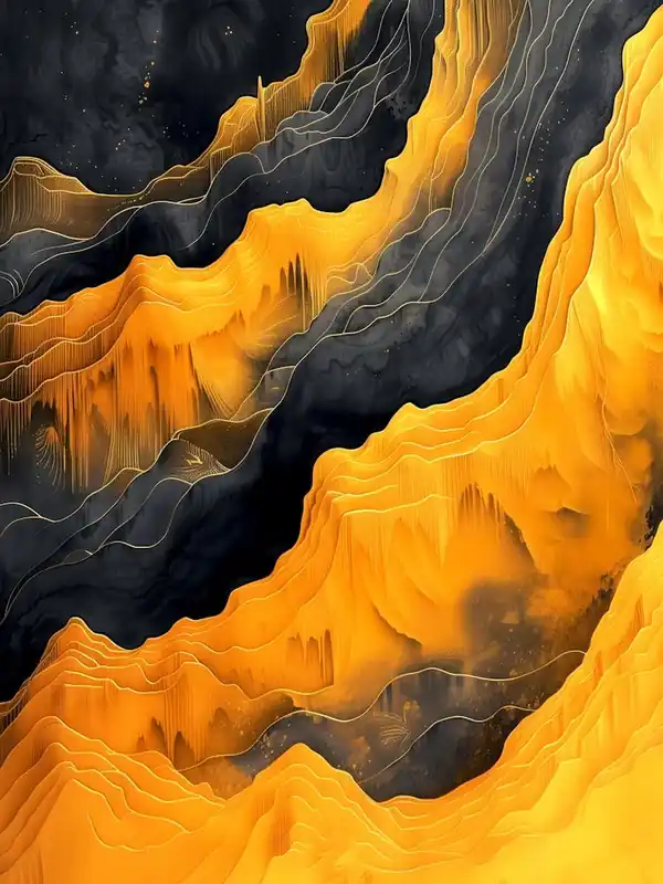 Buy Today Mountains abstraction painting