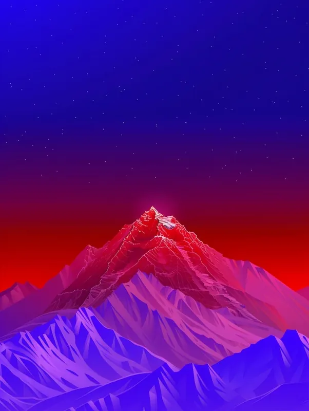 New Arrival Abstract Mountain Landscape 7