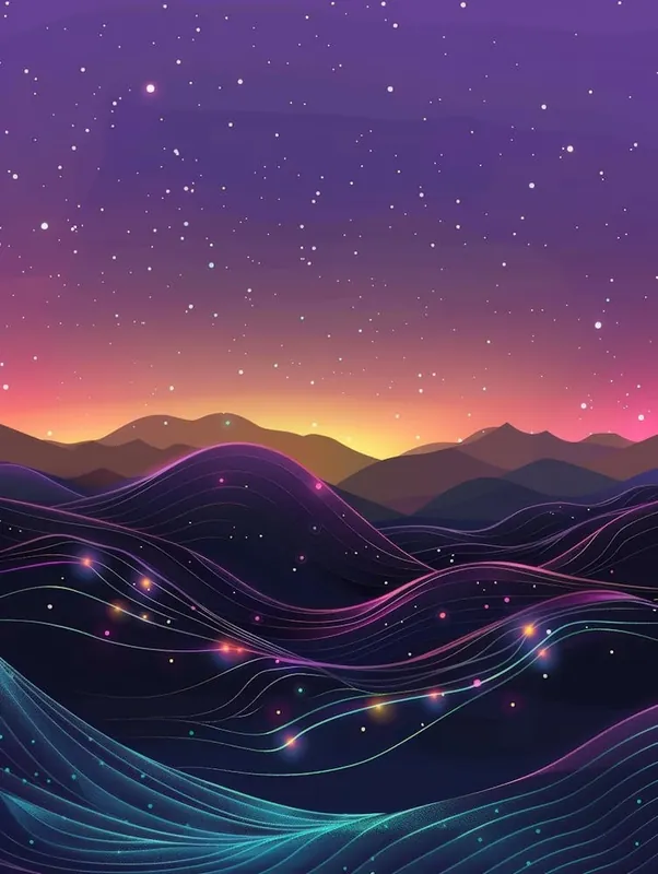 Landscape With Stars Low Price