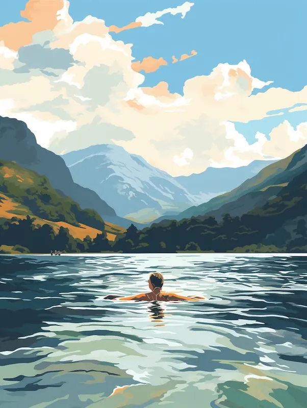 Discount Wild Swimming At Lake District Cumbria