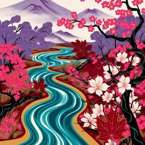 Warranty Included Asian Landscape Painting 12
