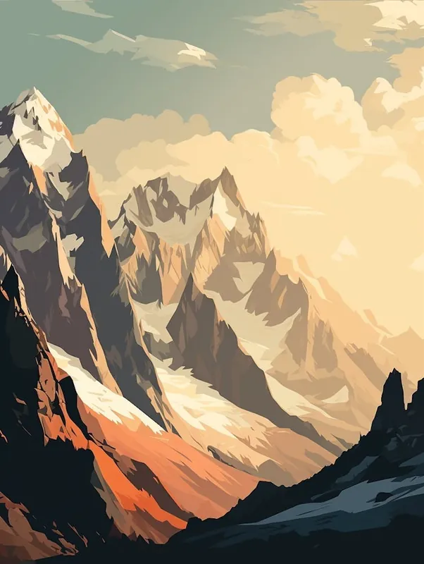 Order Now Tour De Mont Blanc France 2 Hiking Trail Landscape