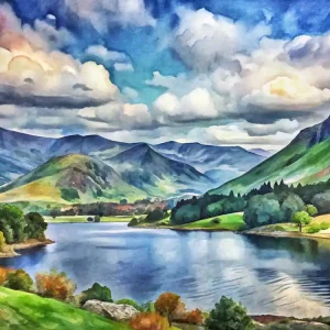 Van Gogh Lake District National Park Uk (1) Special Discount