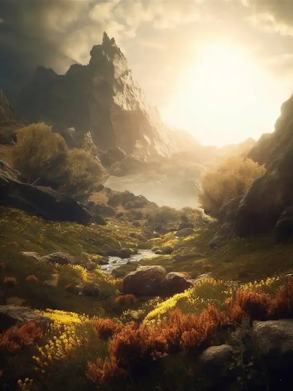 Mountain Scene Time-Limited