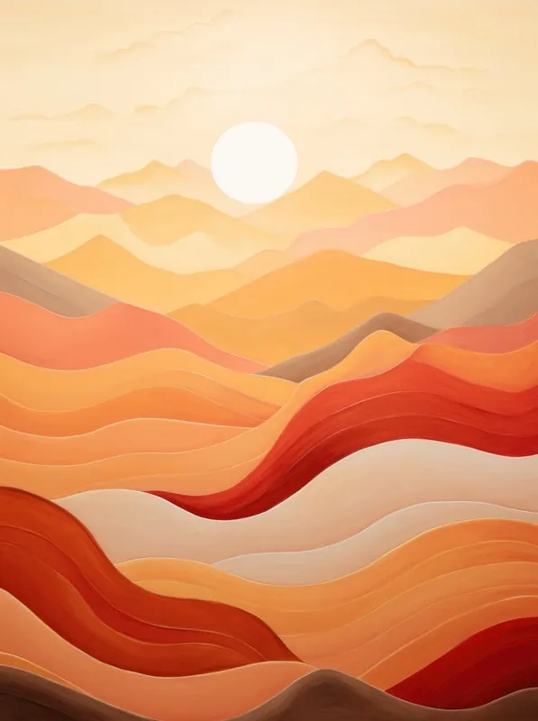 Editor’s Pick Abstract Desert Landscape